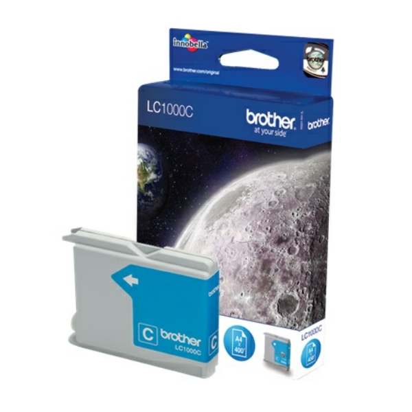Brother LC1000C, Original Druckerpatrone Cyan 