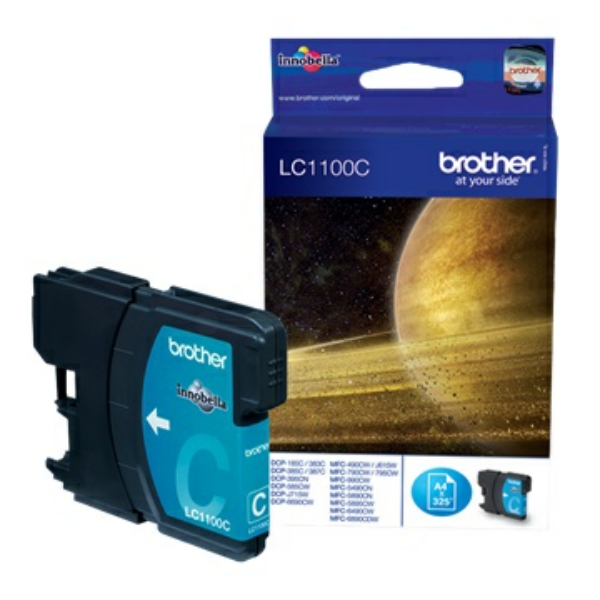Brother LC1100C, Original Druckerpatrone Cyan